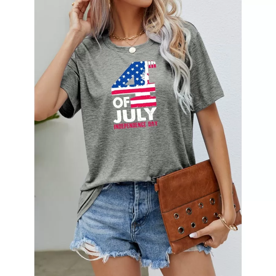 4th OF JULY INDEPENDENCE DAY Graphic Tee