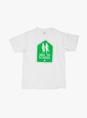 '90s Mac to School T-shirt White