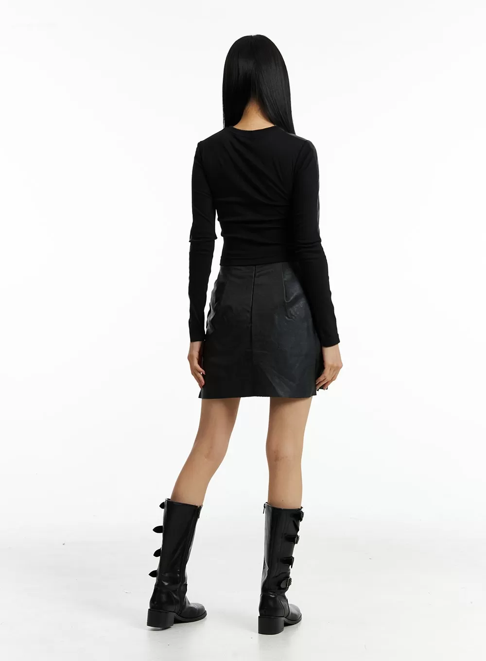 A Line Mini Skirt IN322