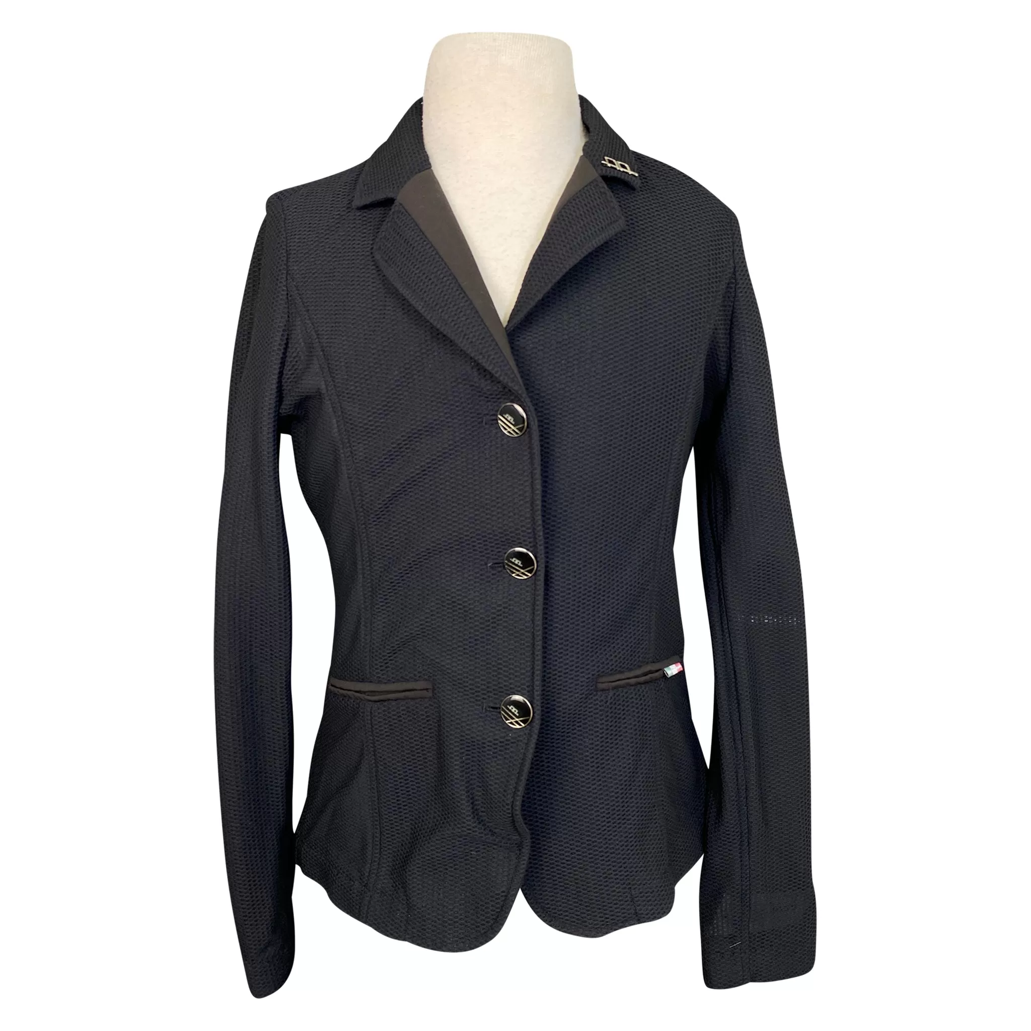 AA Platinum 'MotionLite' Show Jacket in Black - Children's 11-12