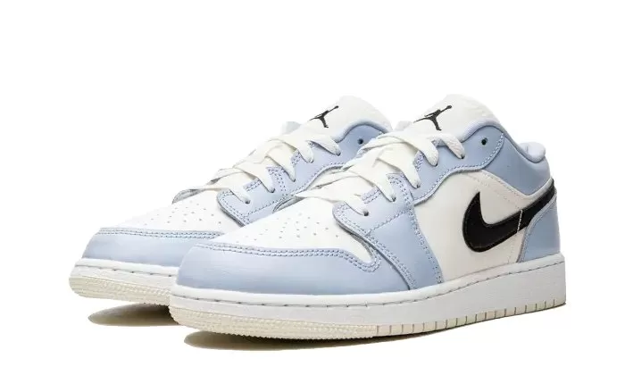 Air Jordan 1 Low Ice Blue Black