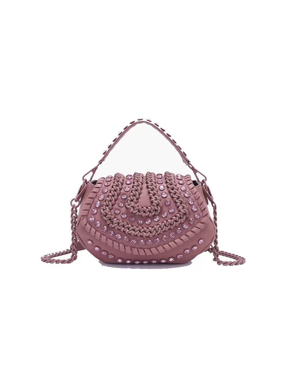 Andromeda Med. Hand Bag Synthetic - Pink