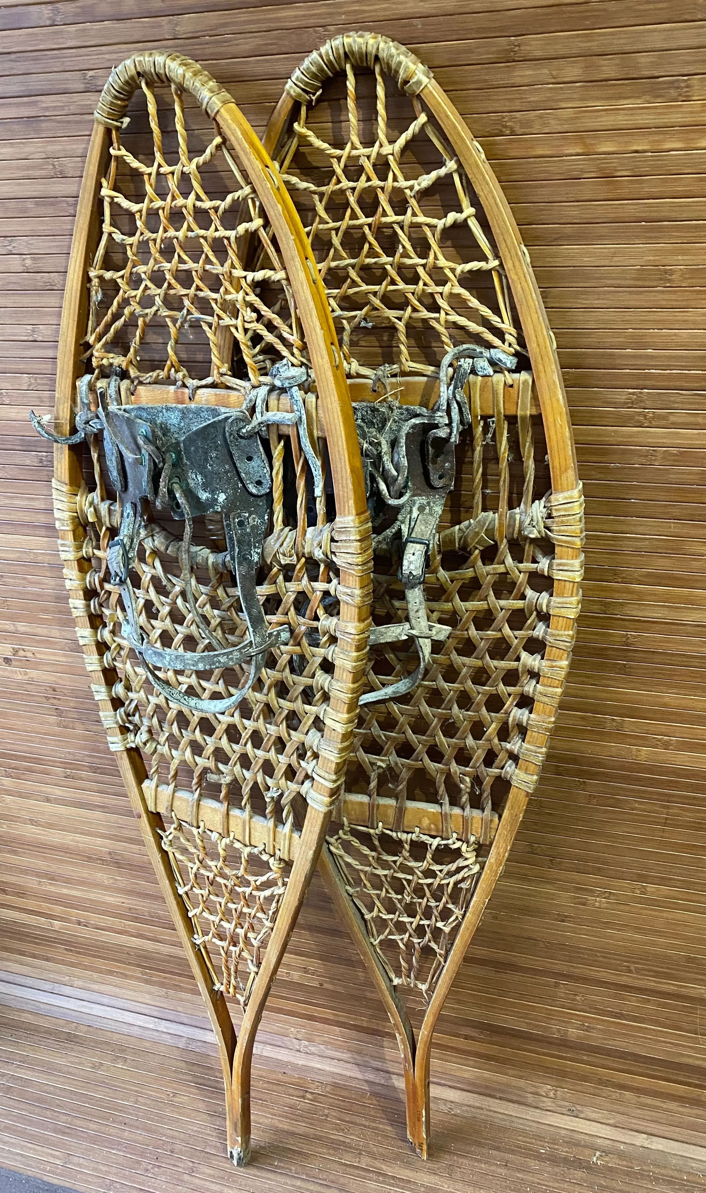 Antique Trapper Snowshoes - 44