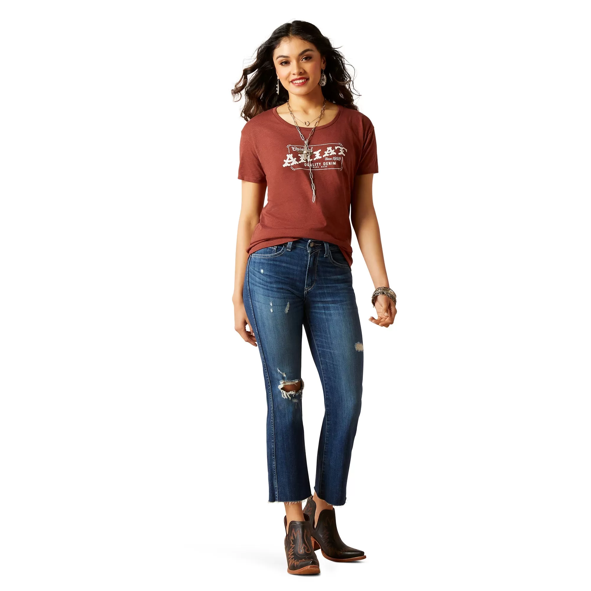 Ariat Womens Denim Label T-Shirt