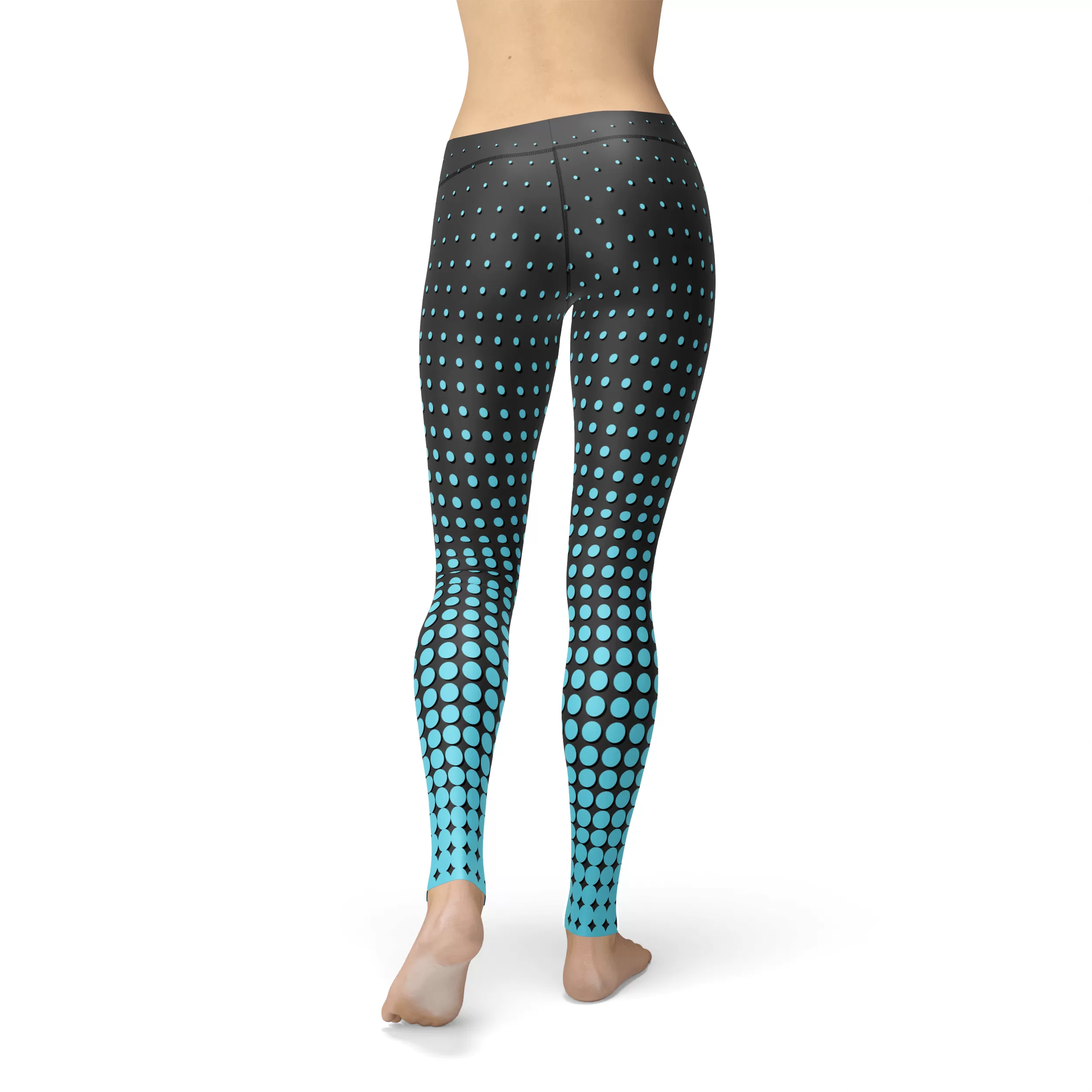 Avery Blue Dots Leggings