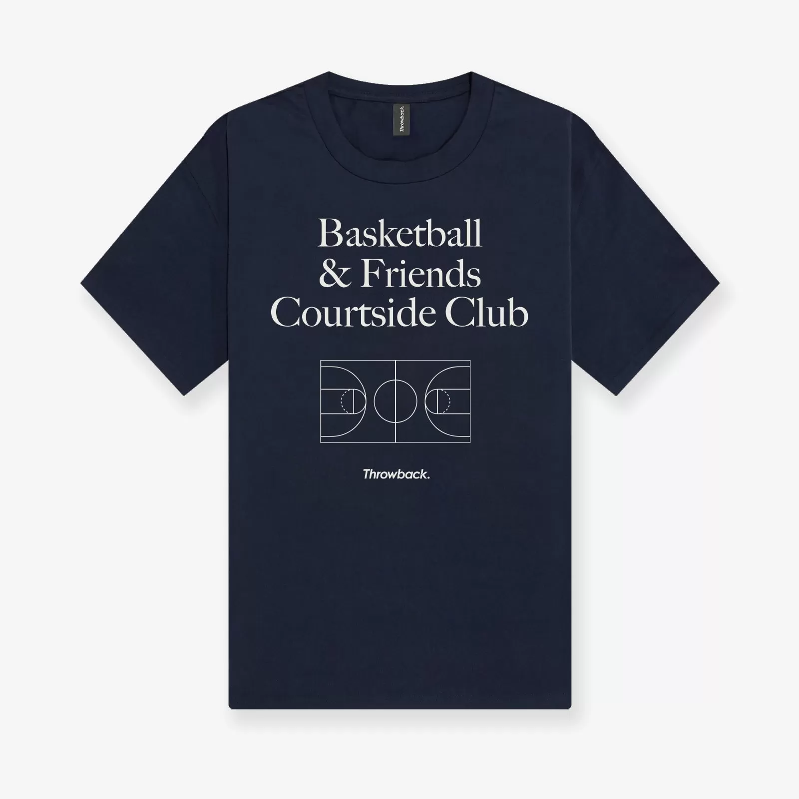 Basketball & Friends Courtside Club Tee - Nocturne Blue