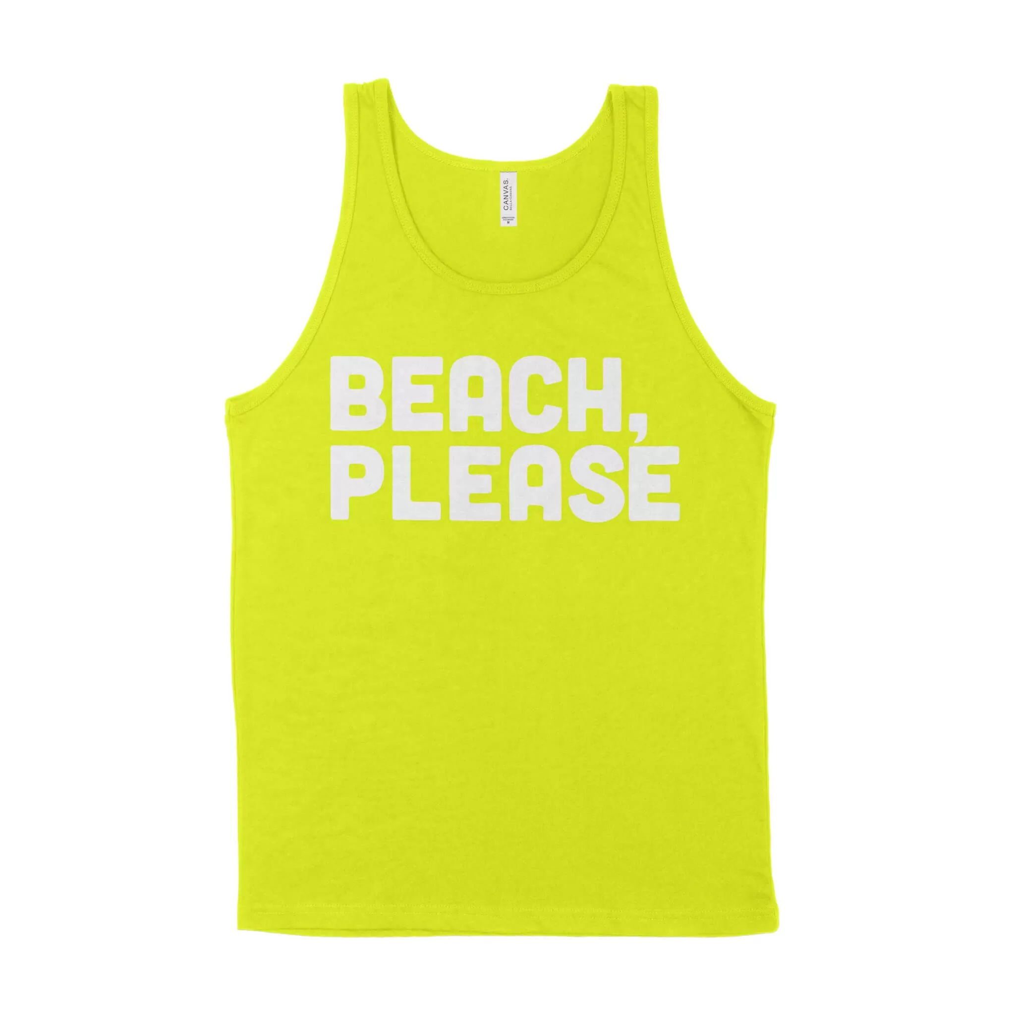 Beach, Please Unisex Tank Top