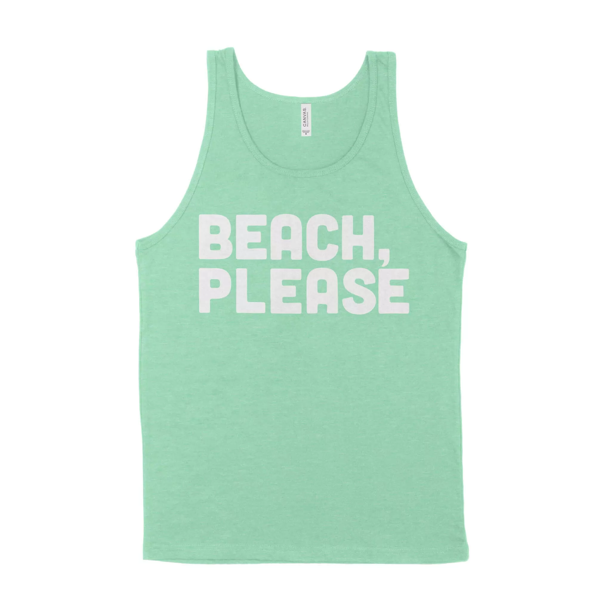 Beach, Please Unisex Tank Top