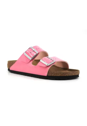 BIRKENSTOCK Arizona Ciabatta PAtent Candy Pink Black 1026957