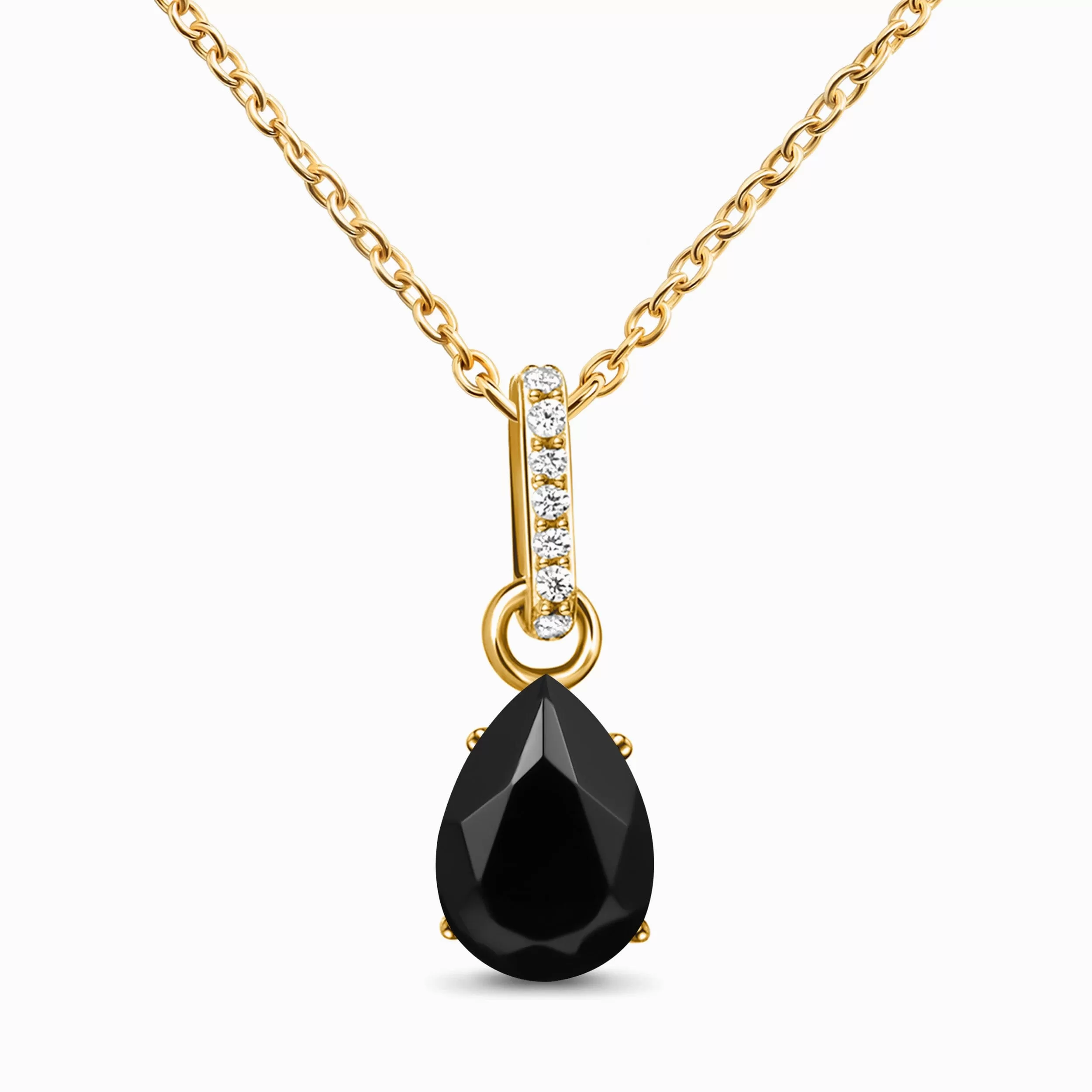 Black Obsidian Necklace - Sway