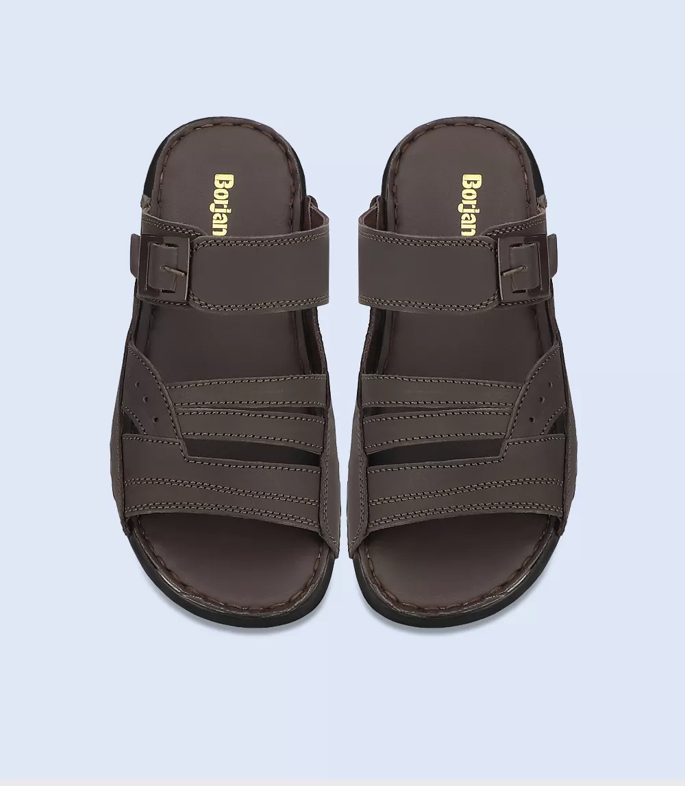 BM4697-ESPRESSO-Men Slippers