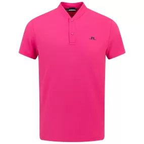 Bode Regular Fit Light Vent Polo Fuchsia Purple - SS24