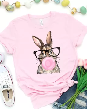 BUBBLEGUM BUNNY TEE (BELLA CANVAS)