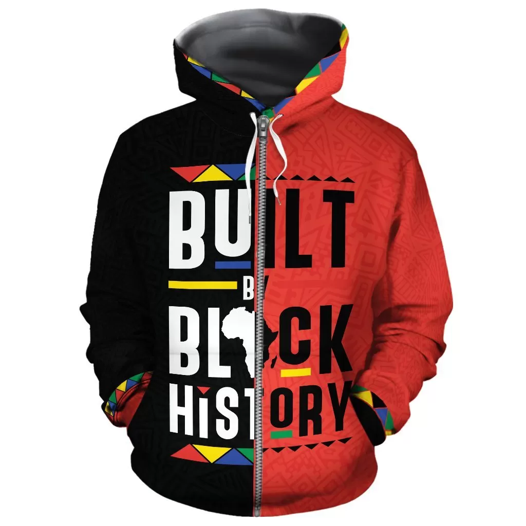 Built By Black History All-over Hoodie