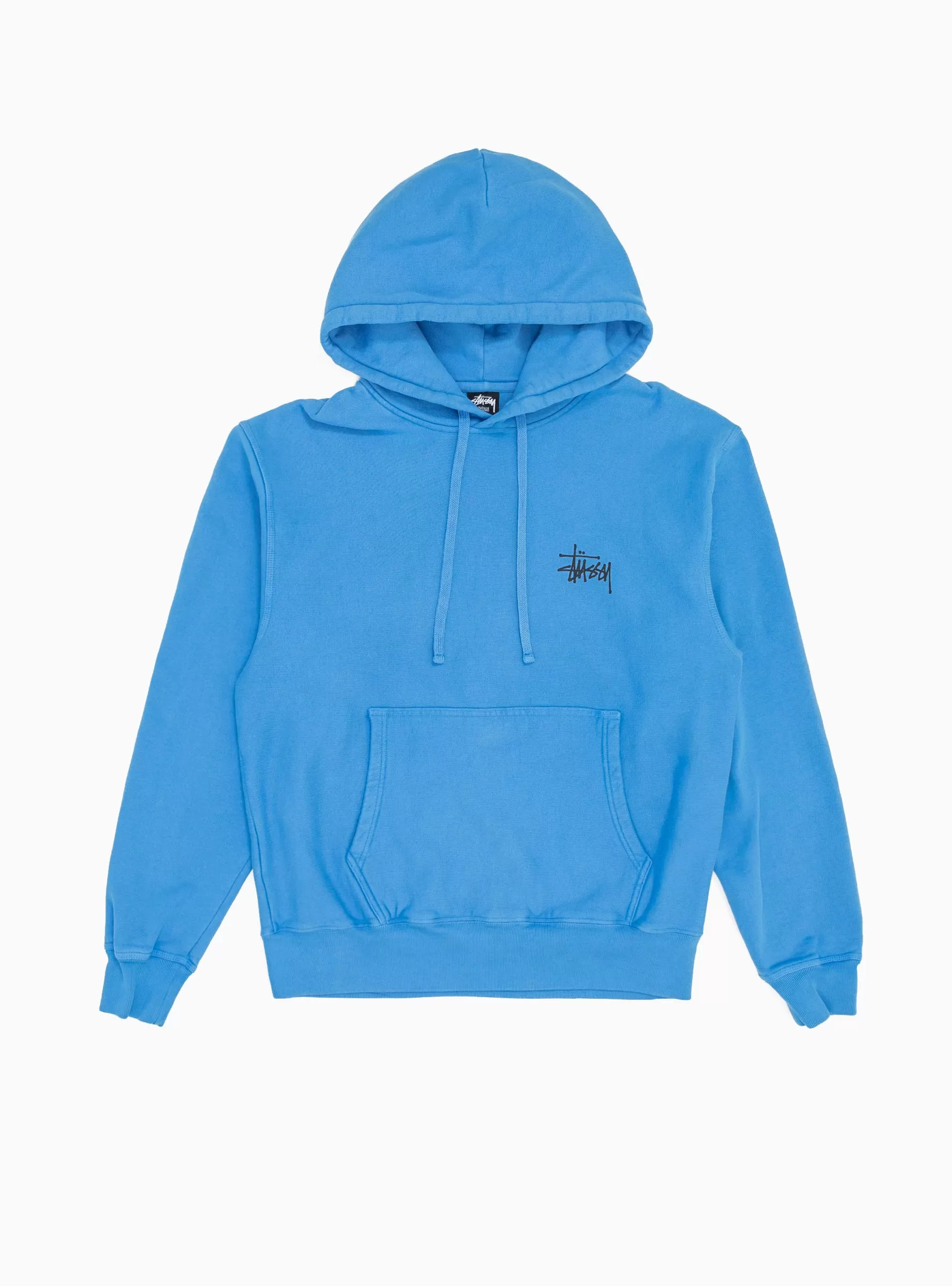 Built Tough Pigment Dyed Hoodie Blue