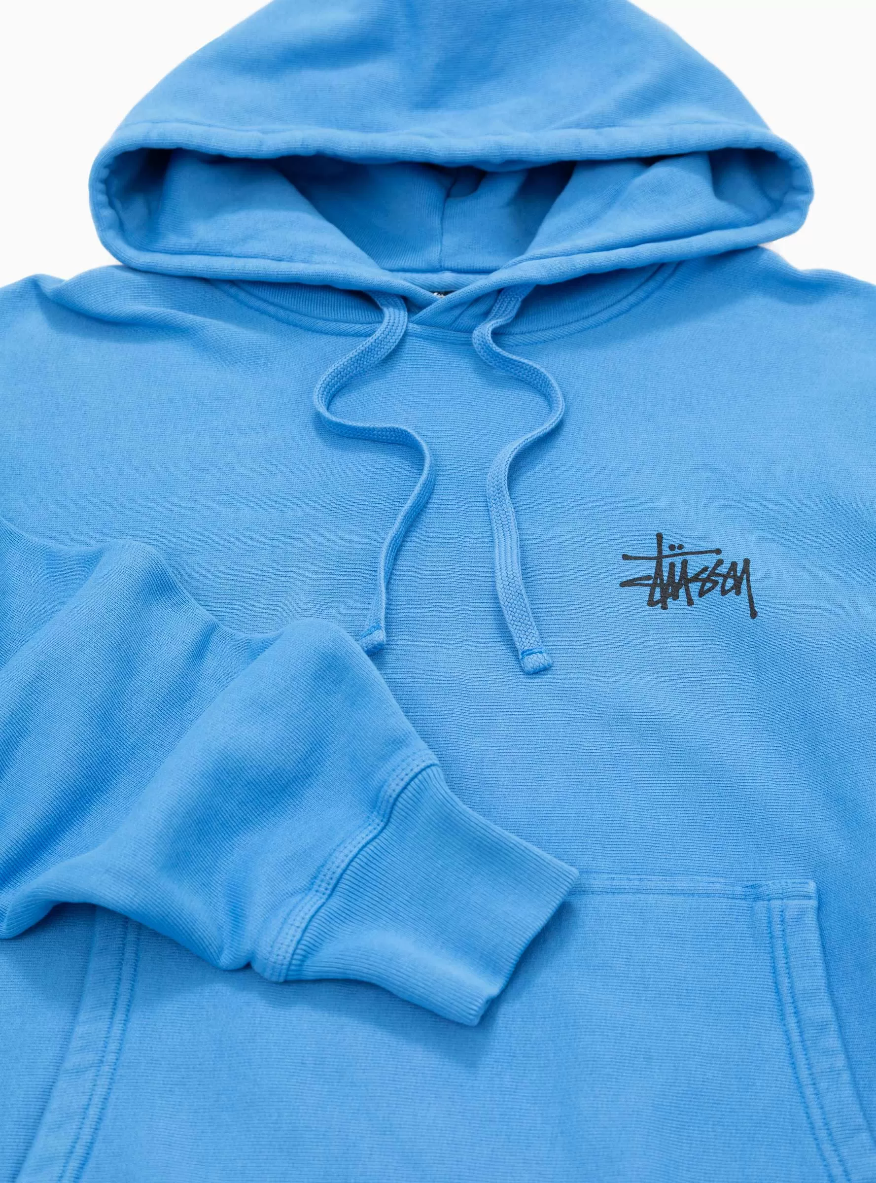 Built Tough Pigment Dyed Hoodie Blue