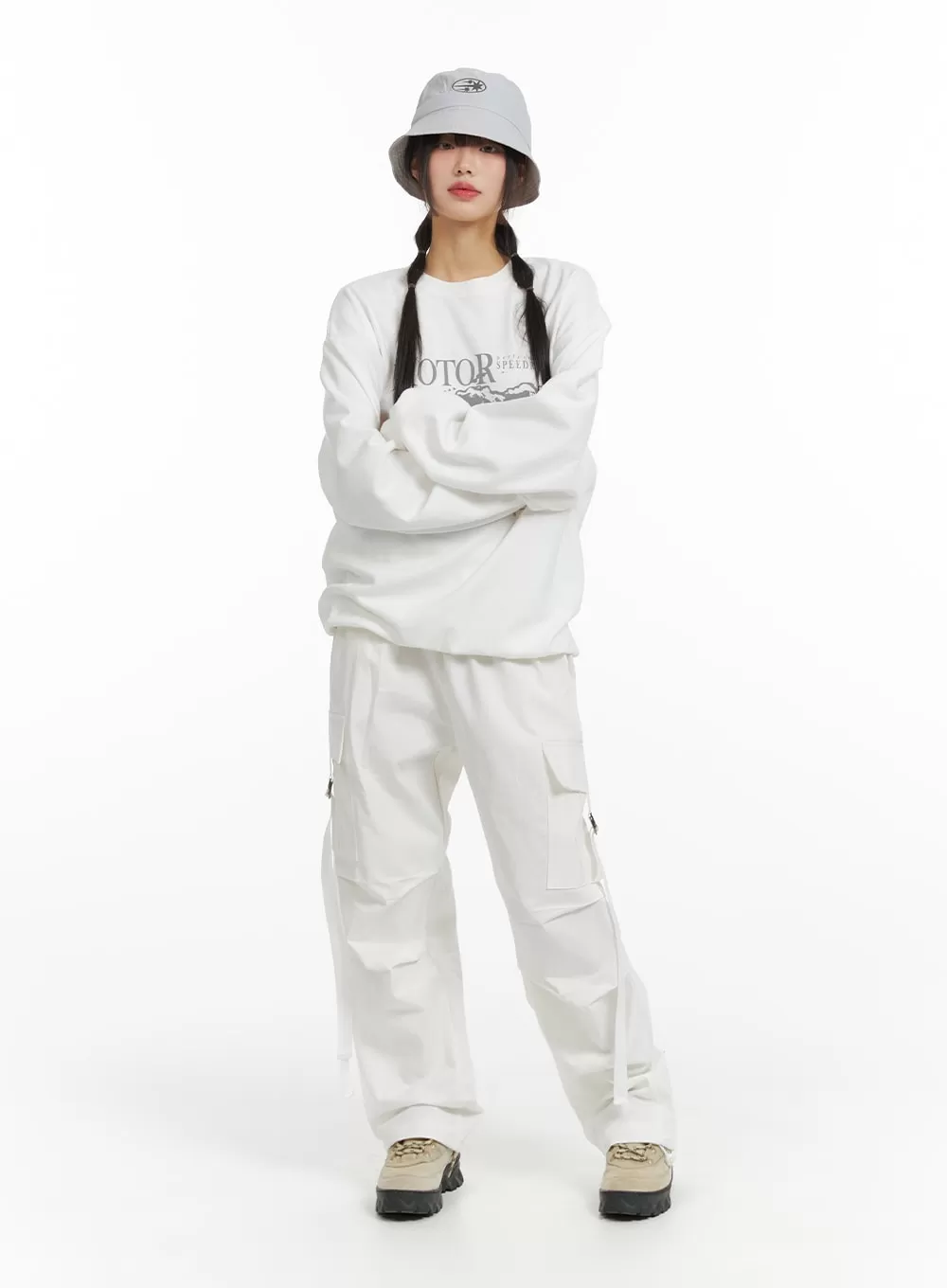 Cargo Wide Pants (UNISEX) CF423