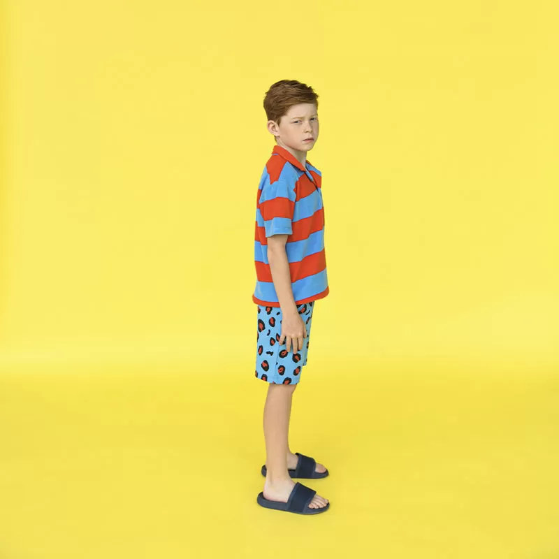 CarlijnQ Leopard Organic Cotton Bermuda Shorts