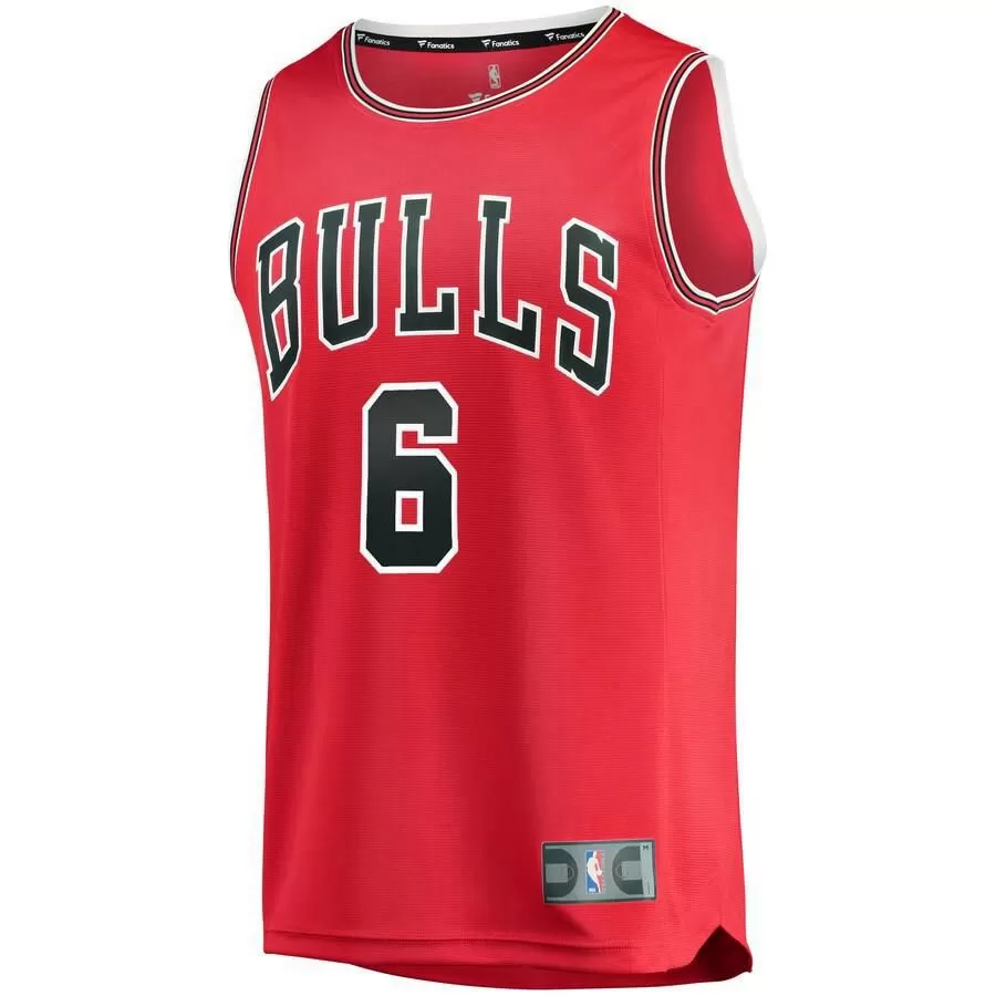 Chicago Bulls Cristiano Felicio Fanatics Branded Fast Break Player Icon Jersey Kids - Red | Ireland T5534W6