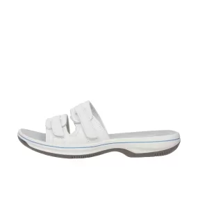 Clarks Womens Breeze Piper White