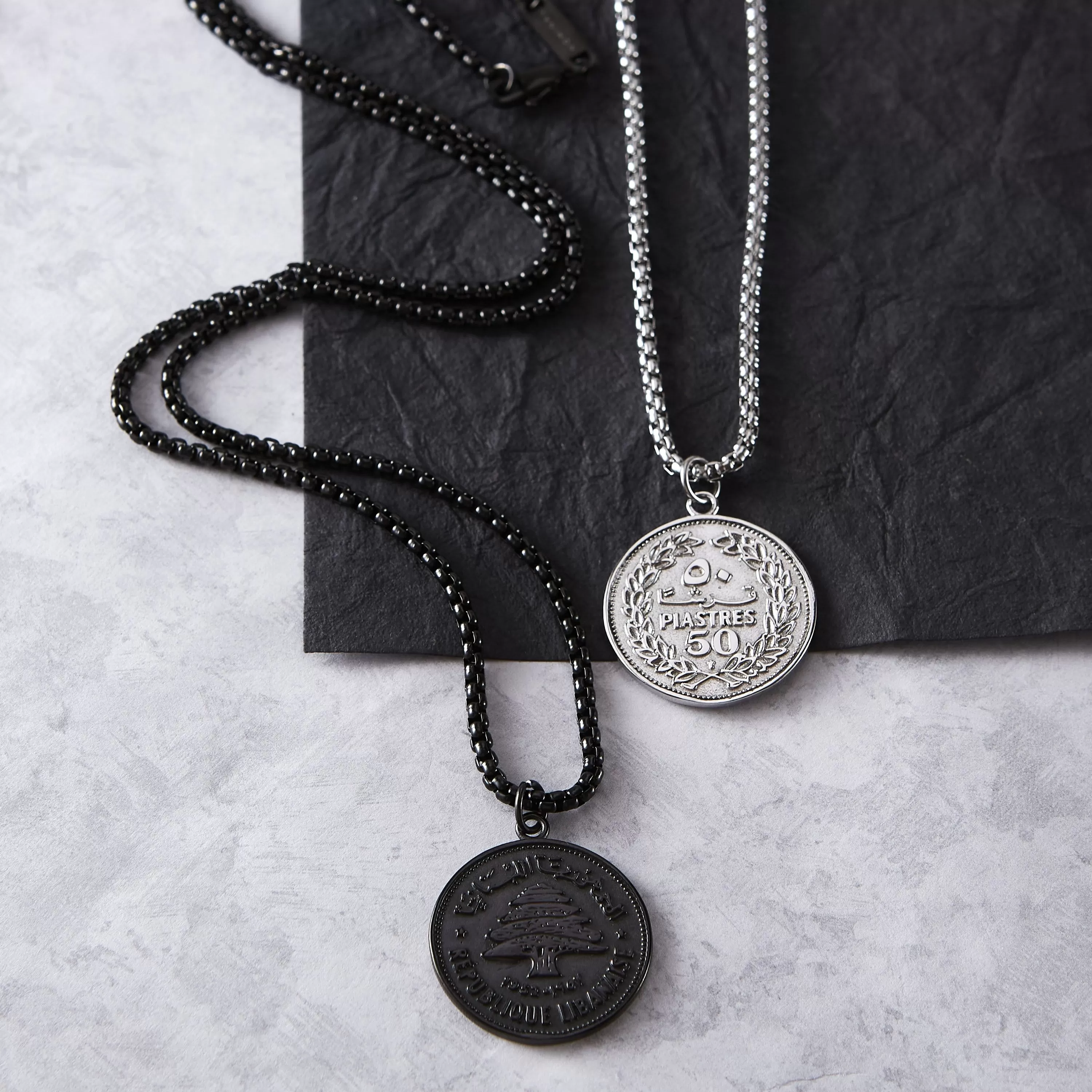 Country Coin Necklace | Men