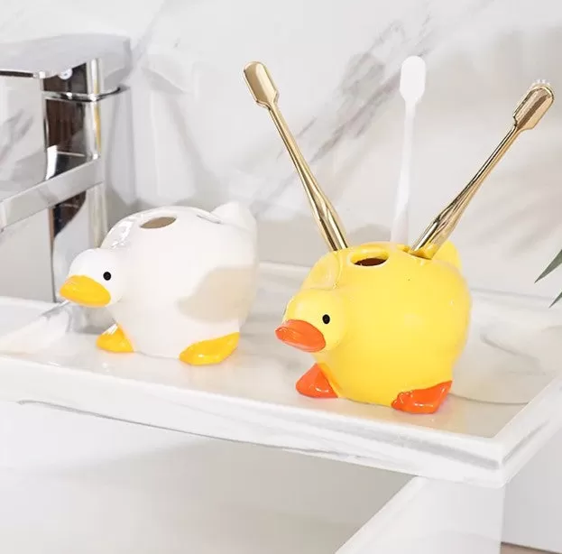 Cute Goose Tooth Brush Holder PN6485