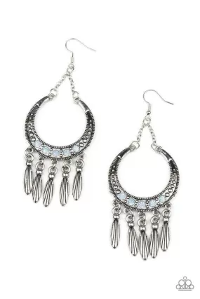 Day to DAYDREAM Blue Earrings - Paparazzi Accessories