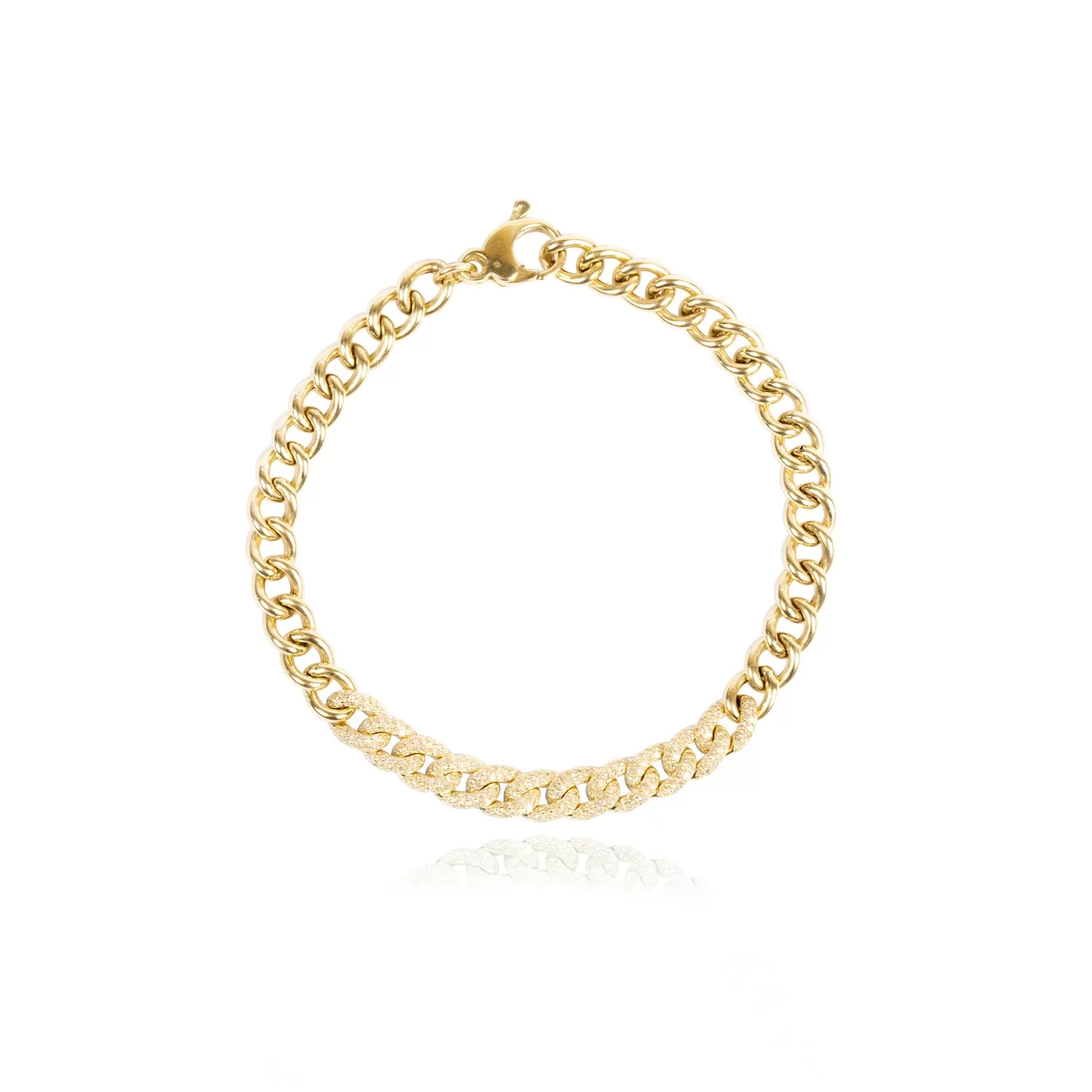 Diamond Cuban Link Bracelet