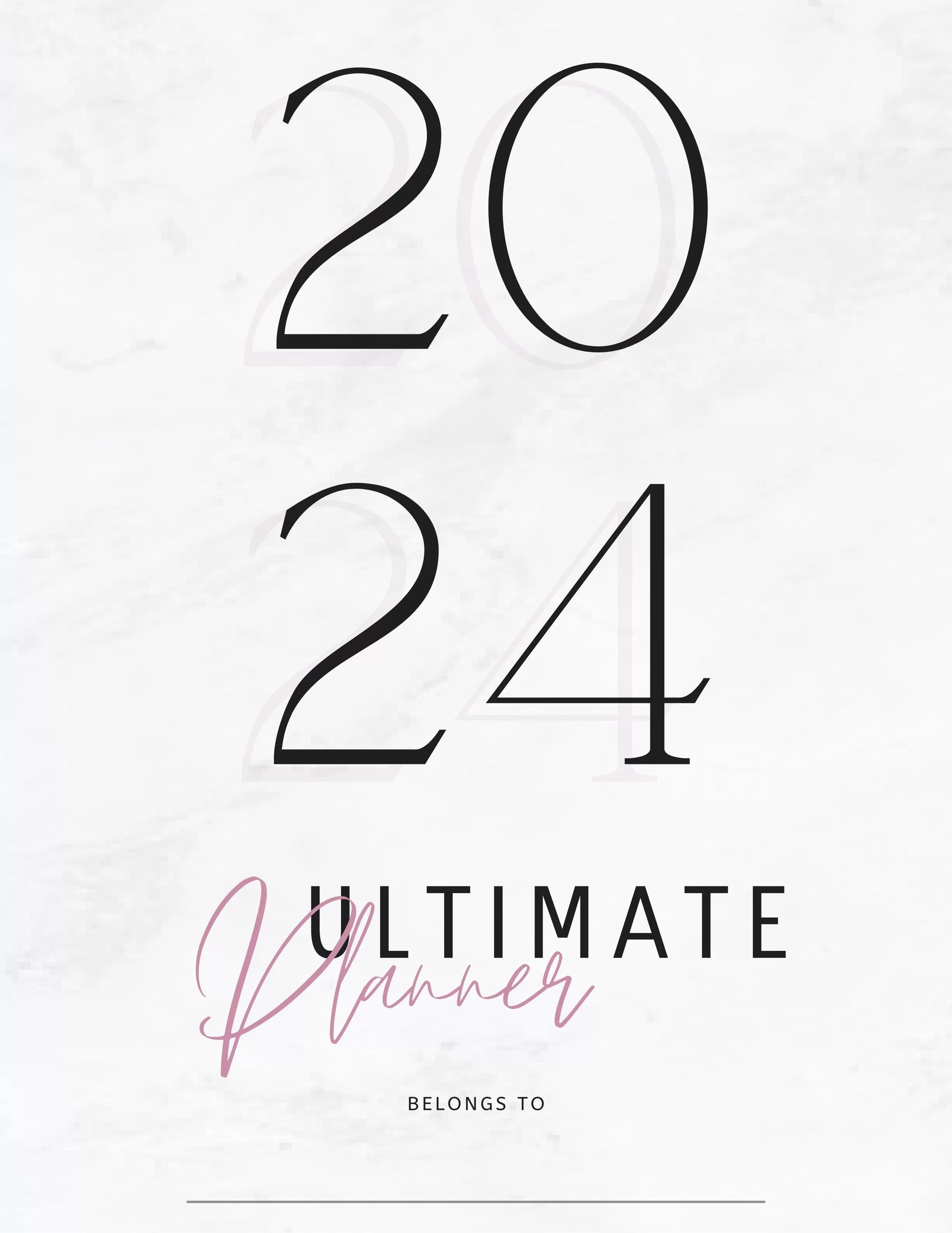 Digital 2024 Ultimate Planner