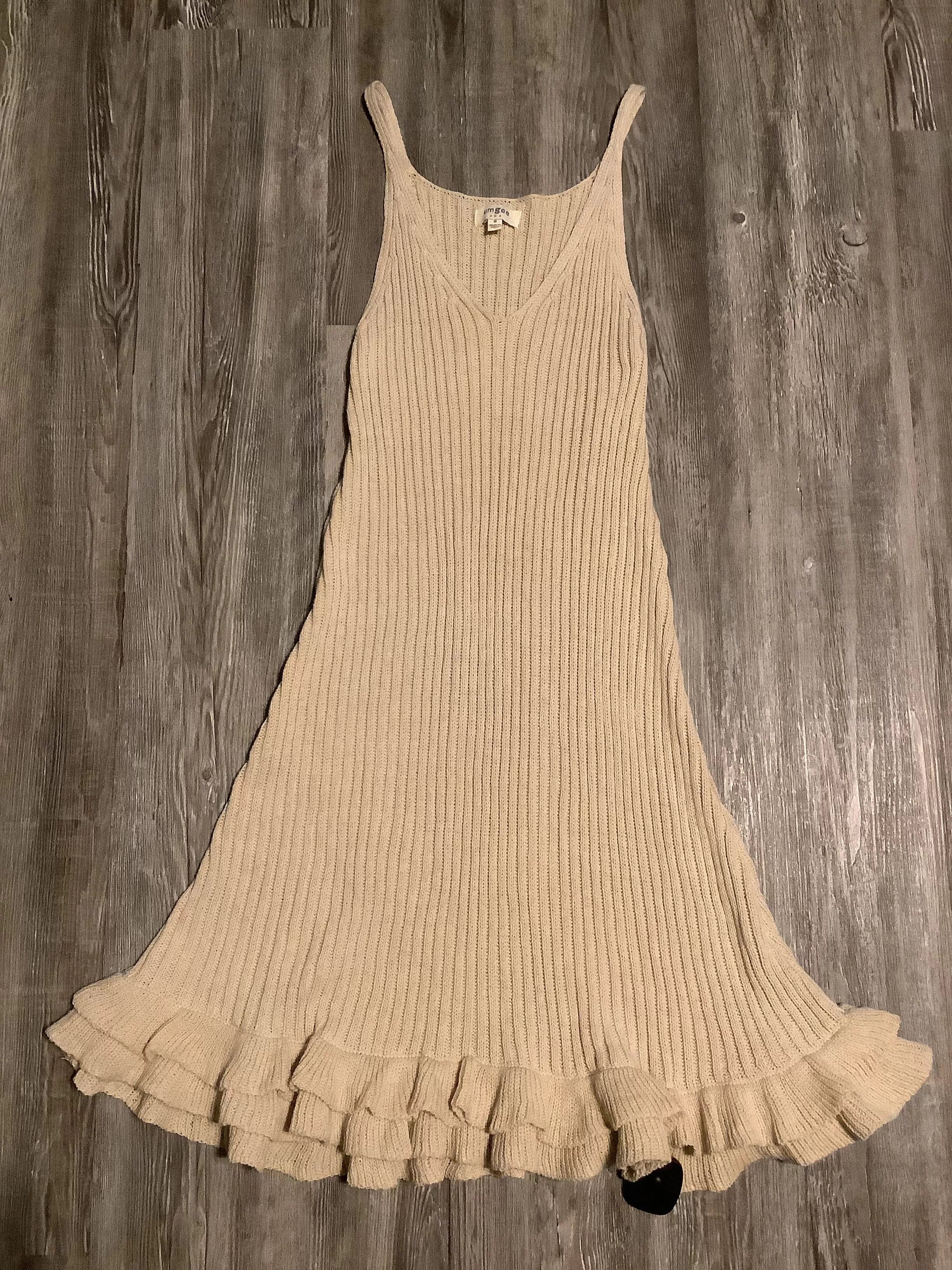 Dress Casual Midi By Umgee In Tan, Size: M