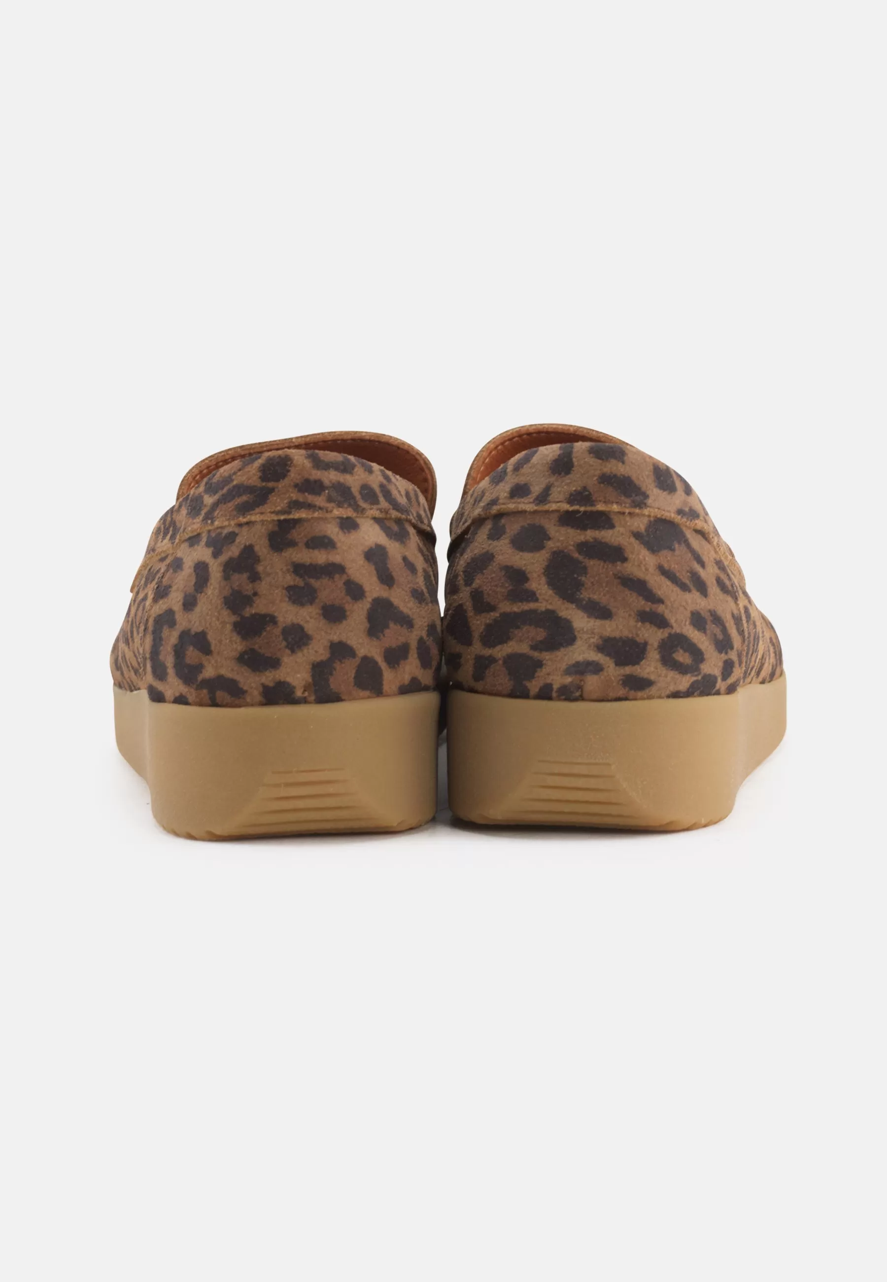 Elin Loafer Suede Print - Leopard