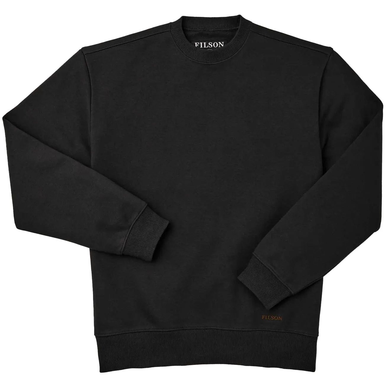 Filson Prospector Crew Neck Sweatshirt Faded Black