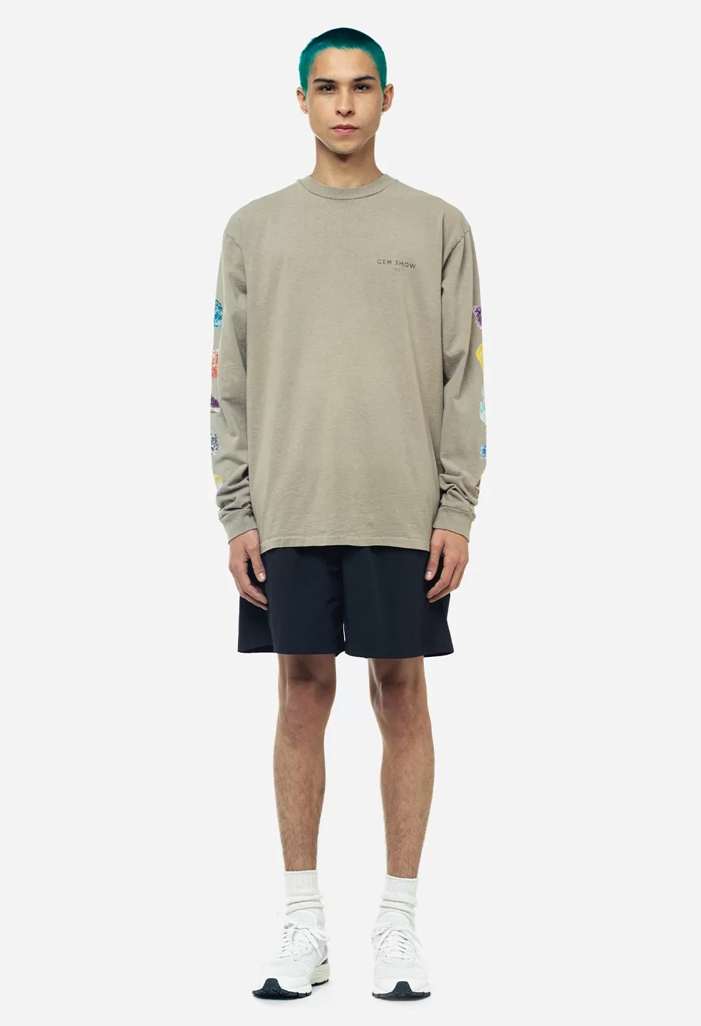 Gem Show Ls University Tee / Shark