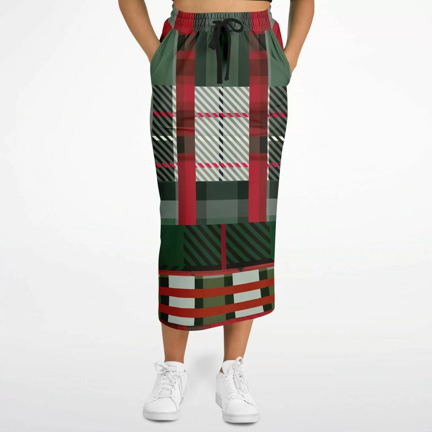 Great Scots Eco-Poly Long Pocket Skirt