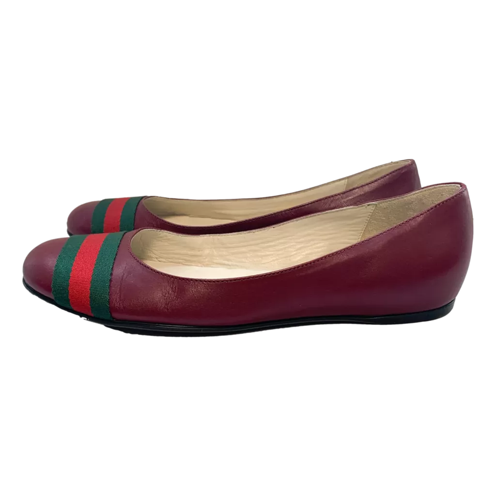 Gucci Red Flats 36