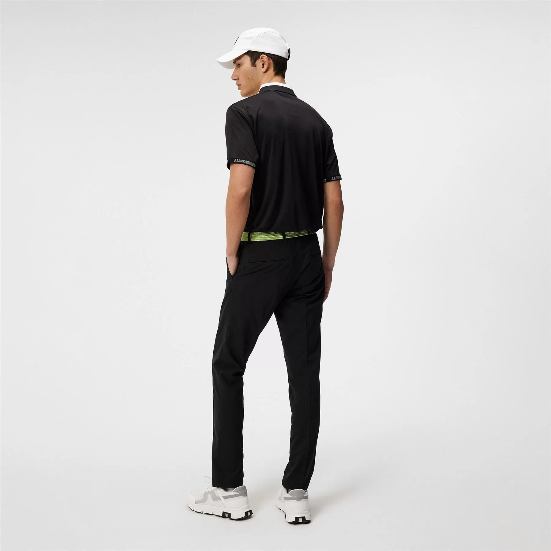 Guy Regular Fit TX Jersey Polo Black - SS24