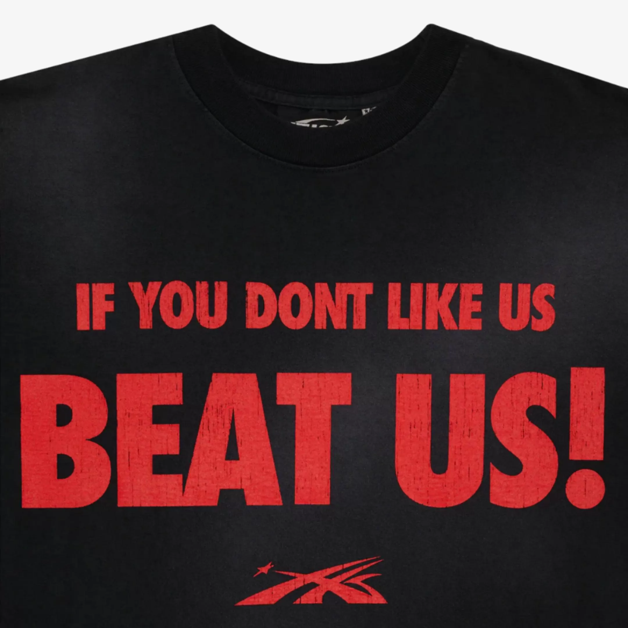 Hellstar Sports T-Shirt 'Beat Us!' Red / Black SS24