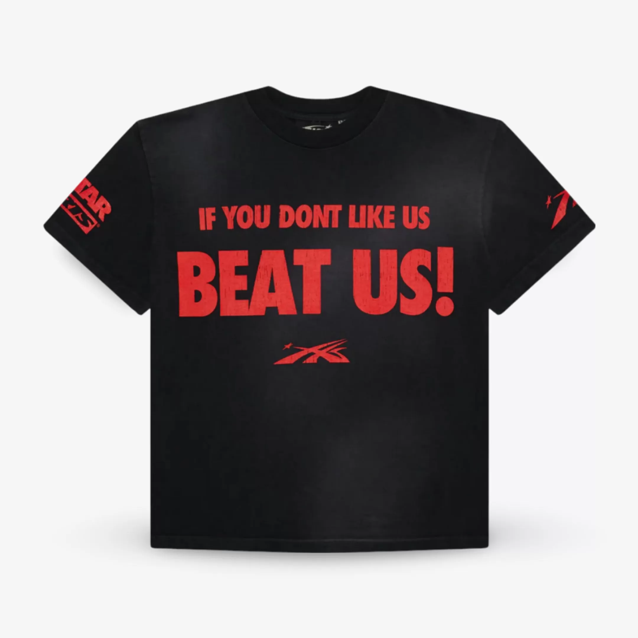 Hellstar Sports T-Shirt 'Beat Us!' Red / Black SS24