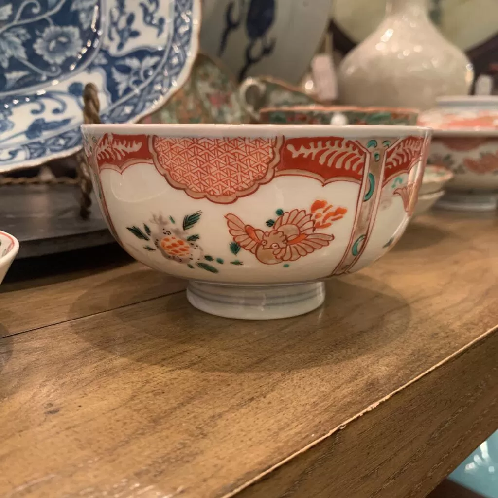 Japanese Imari Rice Bowl (19th cent.)