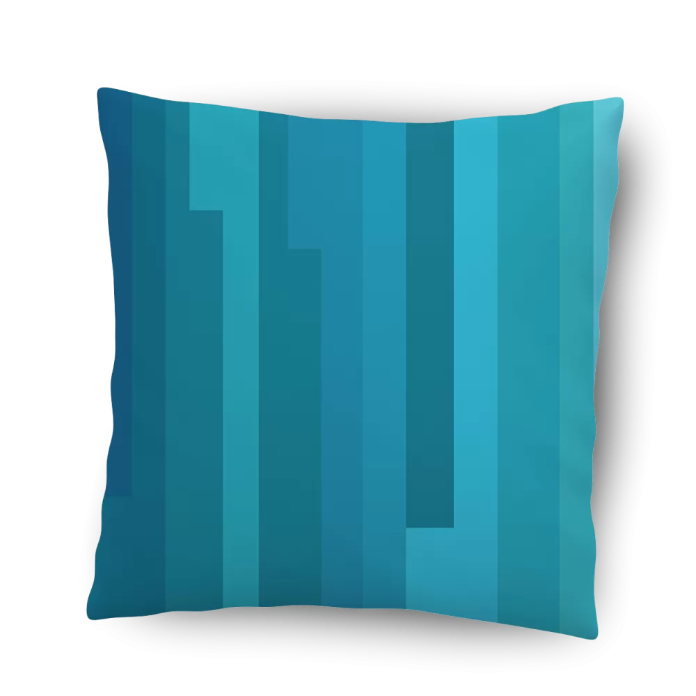 JBDSGND | LAX Blue Seas Indoor or Outdoor Pillow