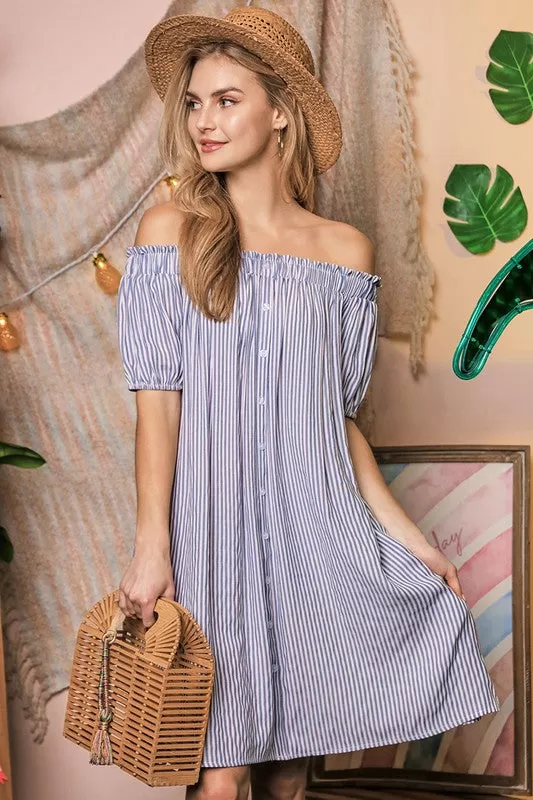 Juliana Off The Shoulder Dress