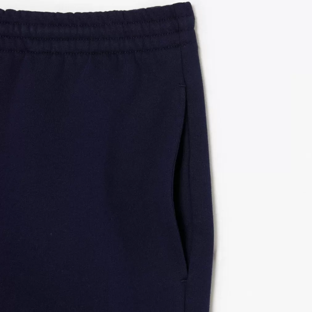 Lacoste Organic Brushed Cotton Fleece Shorts (Navy) GH9627-51