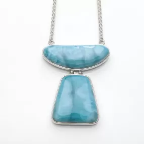 Larimar Necklace Boldness