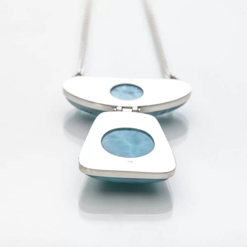 Larimar Necklace Boldness