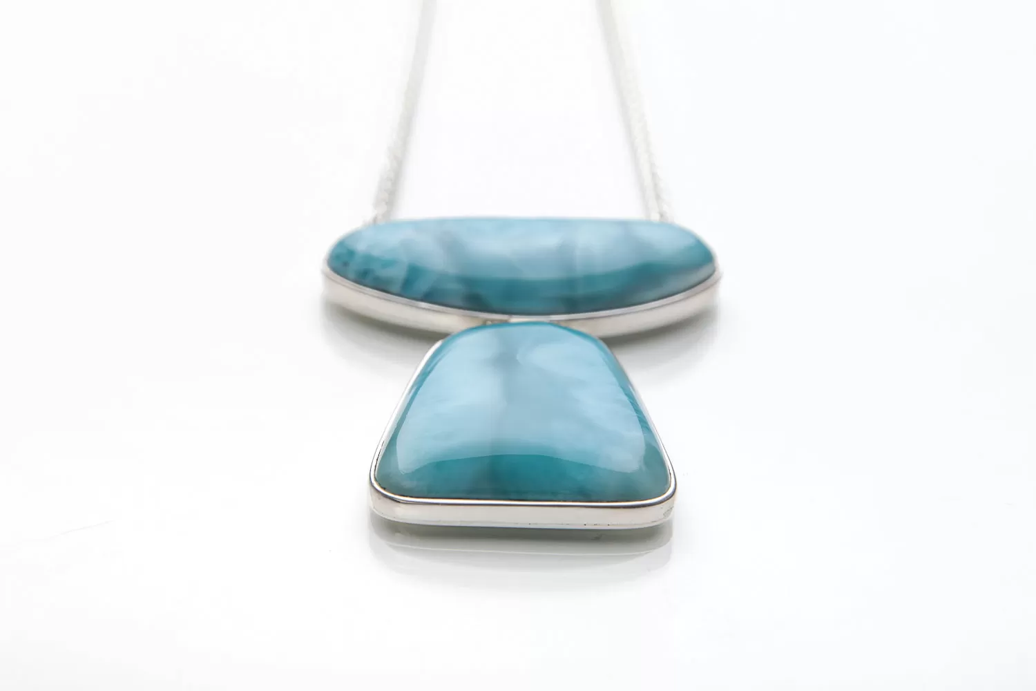 Larimar Necklace Boldness