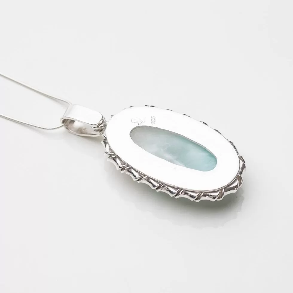 Larimar Pendant CLOUD XVI