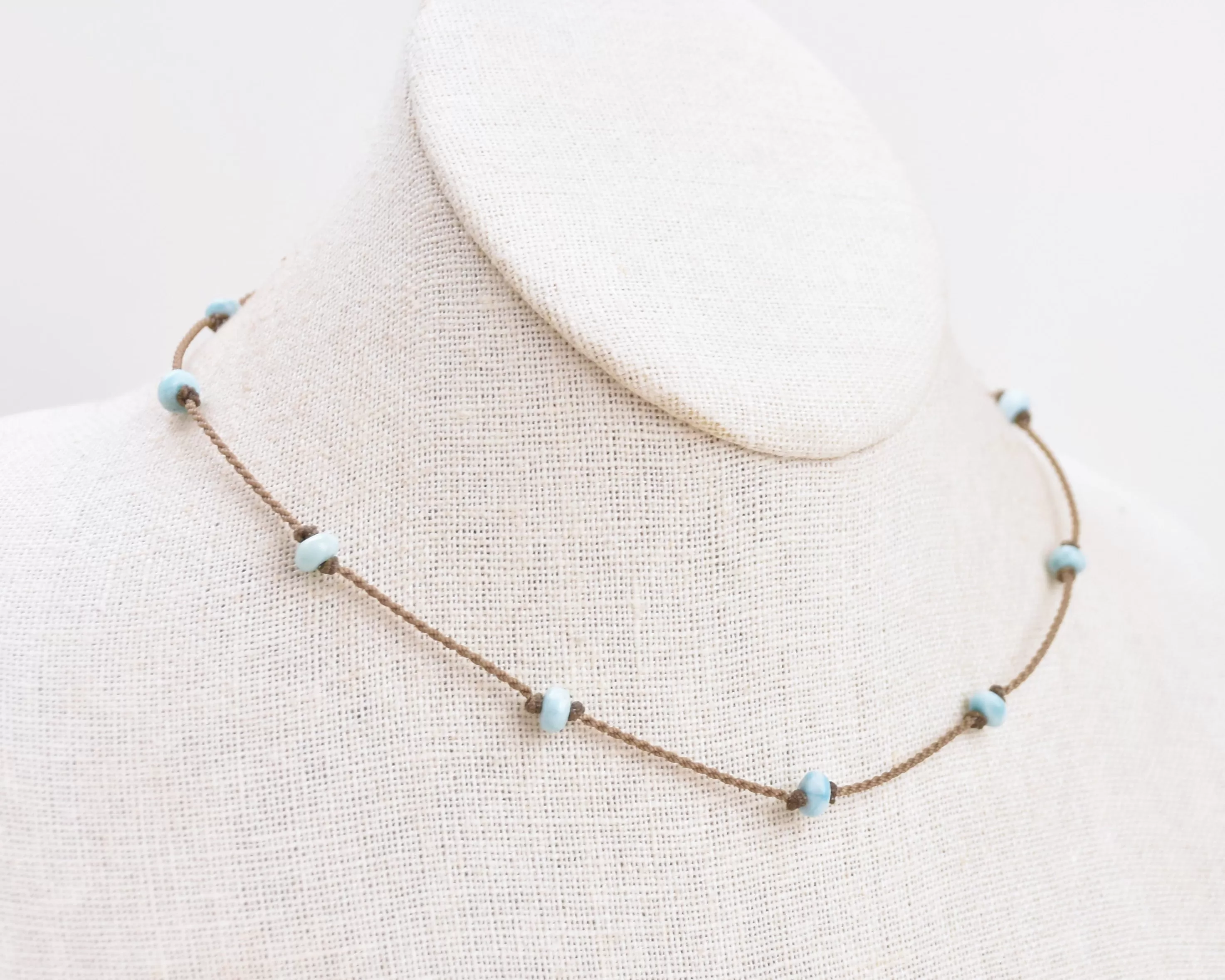 Larimar Princess Necklace