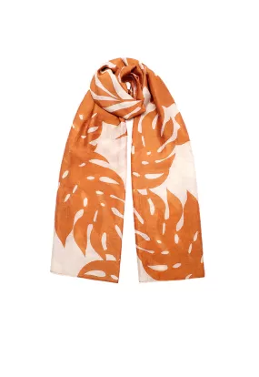 Leaf Printed Scarf