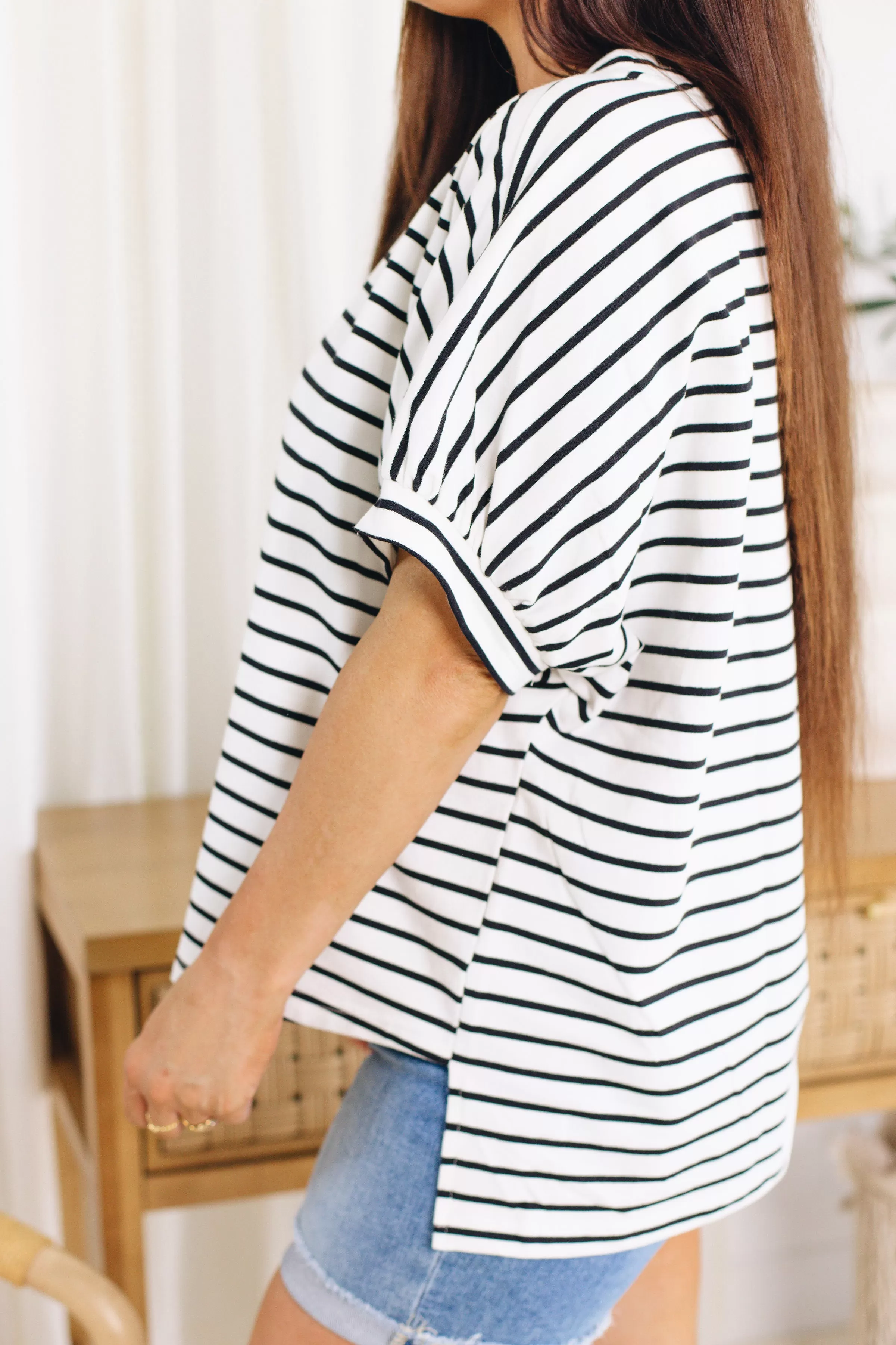 Light and Airy Pin Tuck Sleeve Top (S-XL)