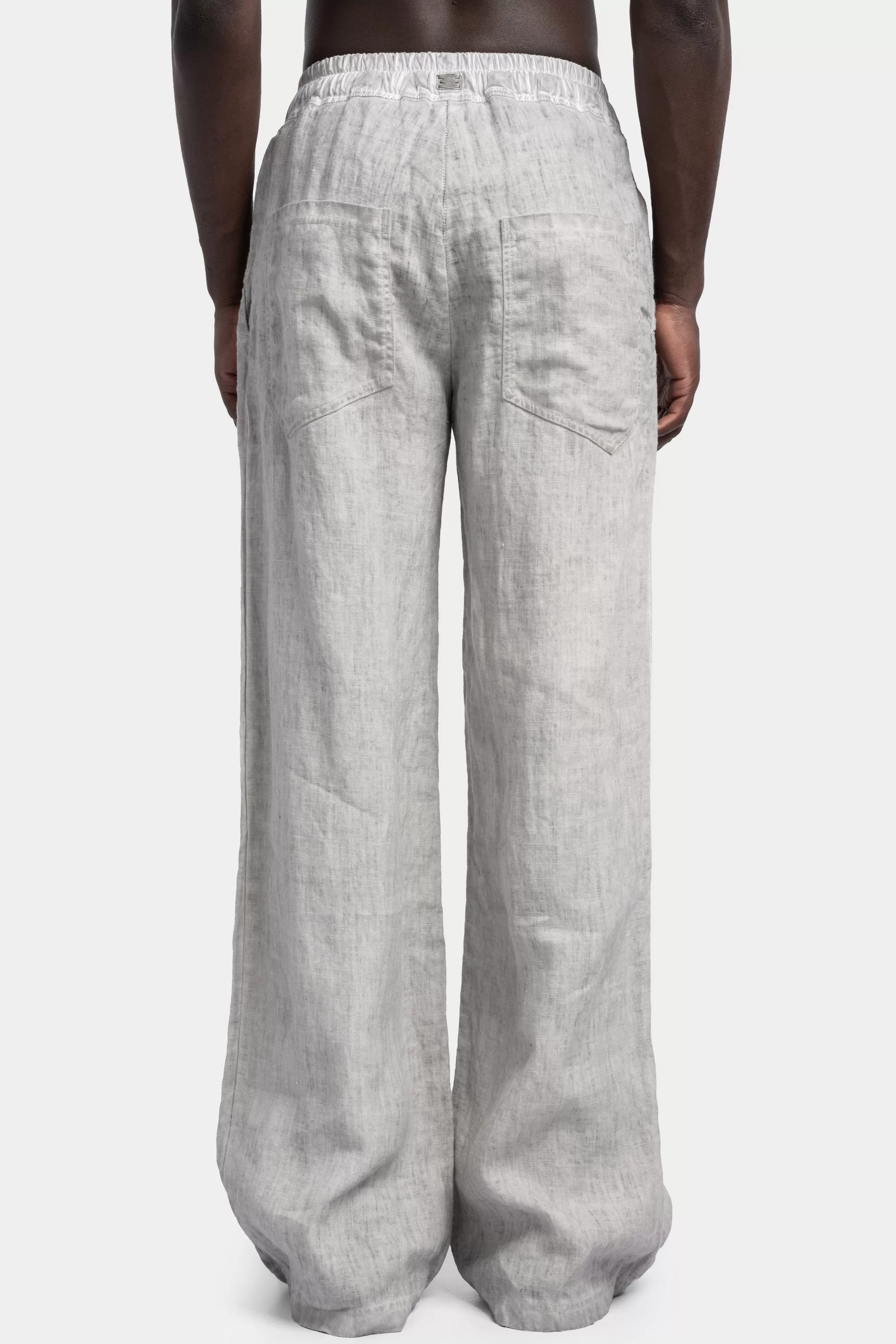 Light linen wide pants, Alu